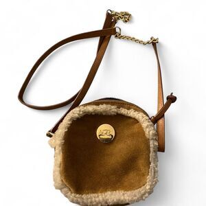 Ugg Australia Suede Crossboday Bag Purse - Small Bag Women's